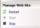Restart WebSite