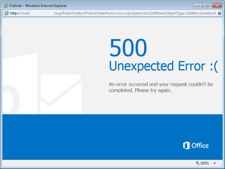ecp500error